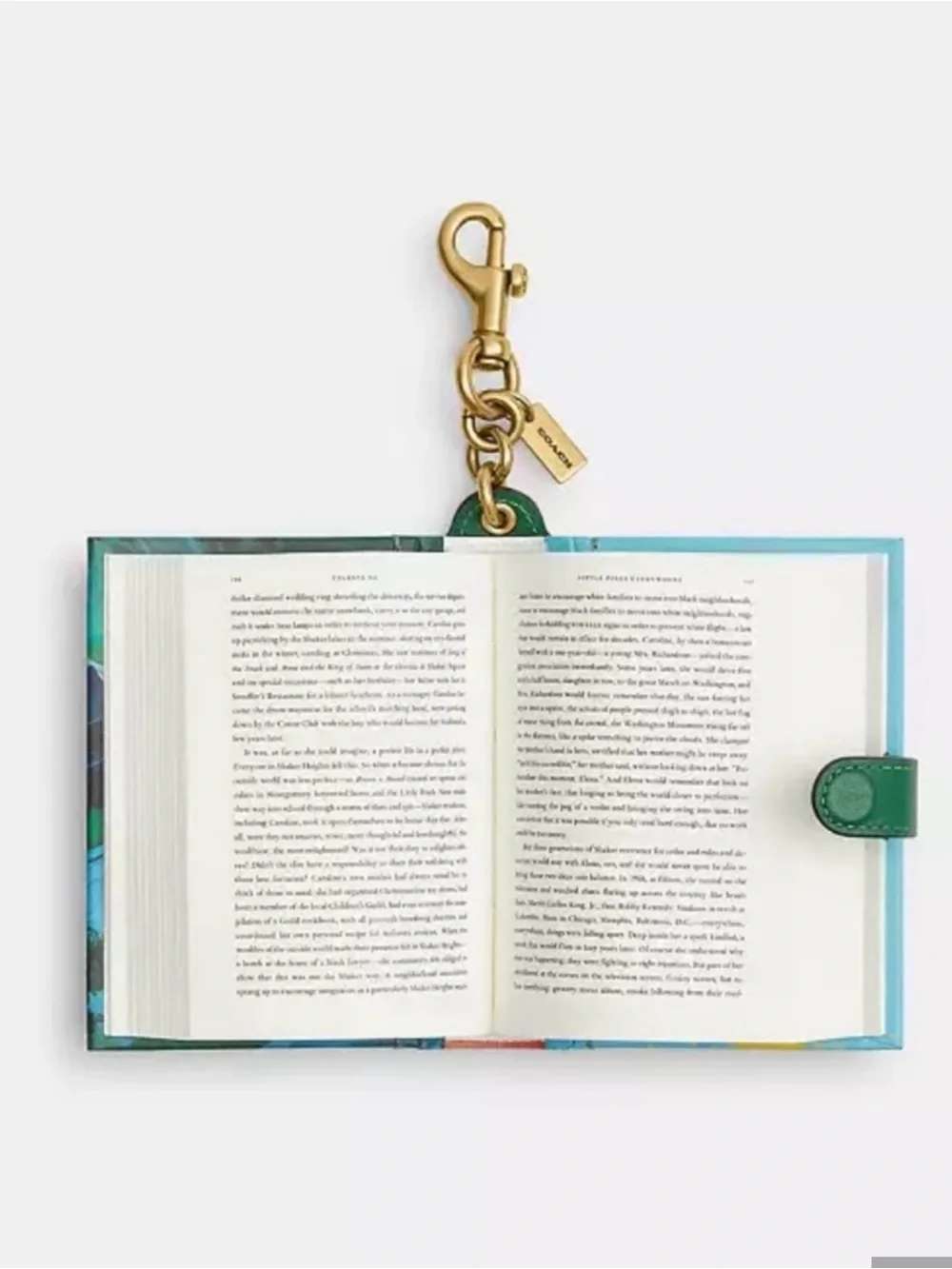 Coach Book Bag Charm—Little Fires Everywhere—NWT - Picture 4 of 7